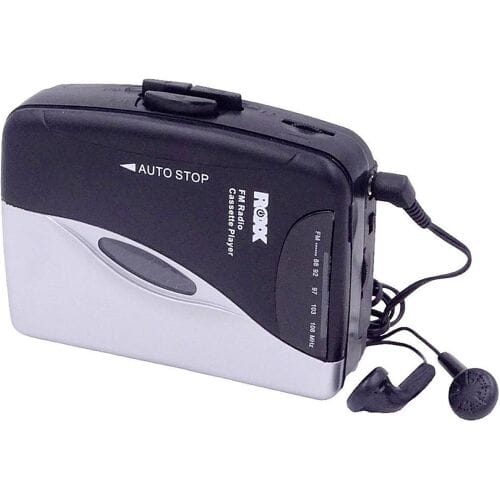 Roxx PCP 300 Draagbare cassettespeler Zwart/zilver