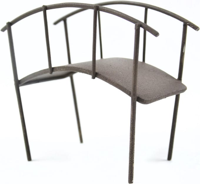 Miniatuur IJzeren Sprookjestuin Brug voor Decoratie