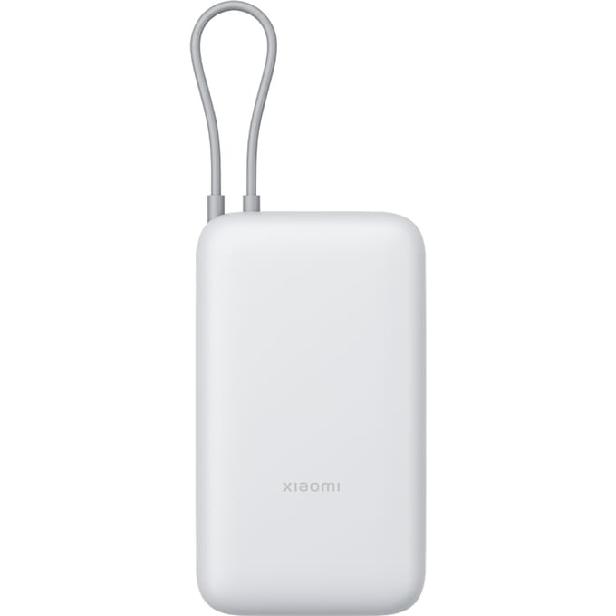 Xiaomi PB2020MI power bank - integrated cable - Li-Ion - USB-C USB - 22.5 Watt - 20000 mAh