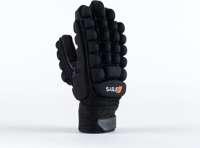 Grays hockeyhandschoenen International Pro Zwart - RH - maat M