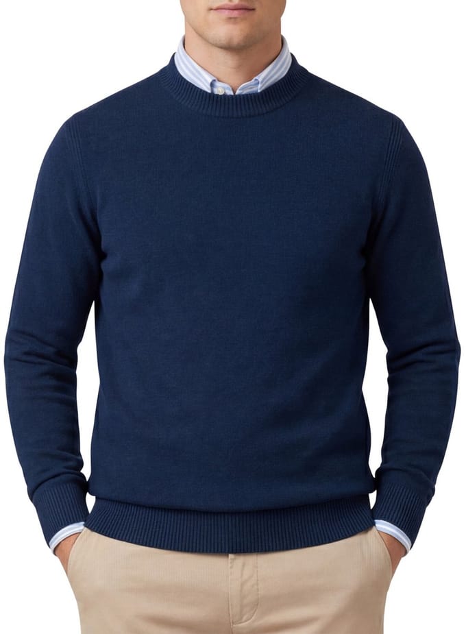 Blue Industry trui donkerblauw