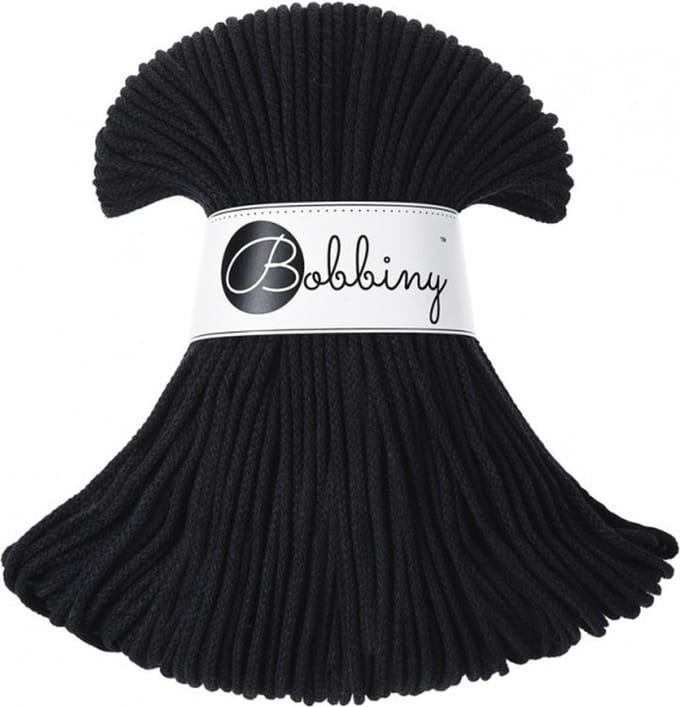 Bobbiny Junior Black 3 mm