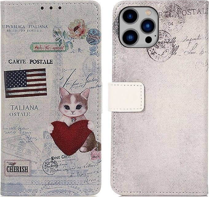 Cityhoesje-iPhone 15 Pro Max – Bookcase-Print