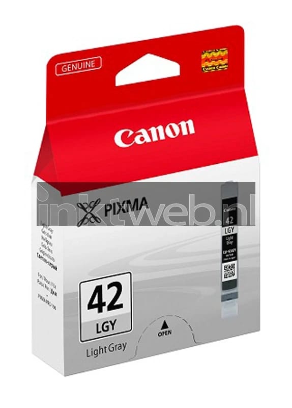 Canon CLI-42 / 6391B001 Light Grey - Inktpatroon Op kleurstof gebaseerd lichtgrijs