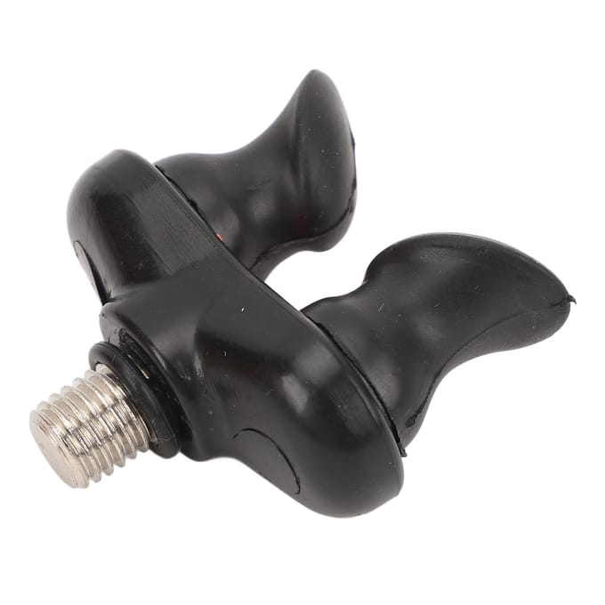 Hengelsteun Verstelbare Schroef Installatie Hengel Grip Houder voor Karpervissen black