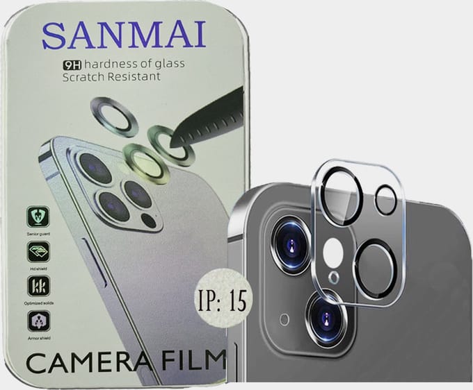 Camera lens voor iPhone 15 Lens Screen protector - 9H Tempered Glass camera screenprotector beschermglas 2 Stuks