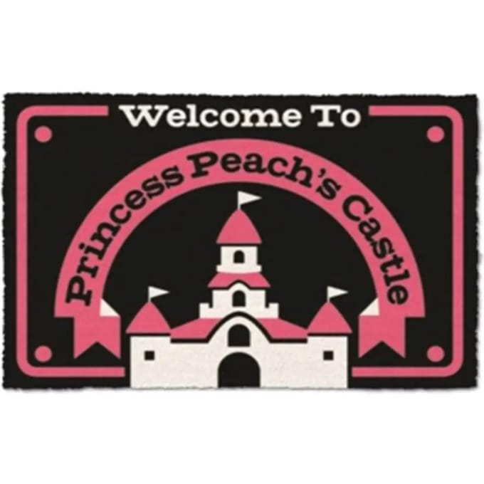 Super Mario Peach's Castle - Deurmat