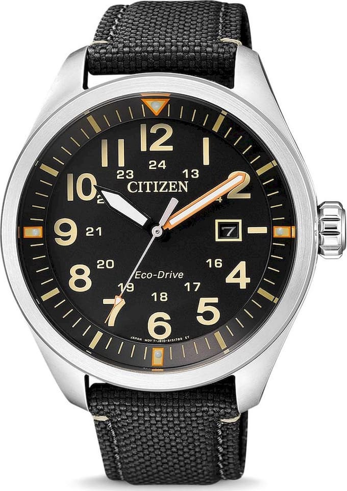 Citizen AW5000-24E horloge - Zilverkleurig - 42.6  mm