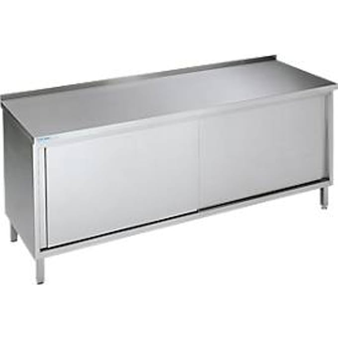 Werkkast met schuifdeuren, 850 x 700 x 1600 mm