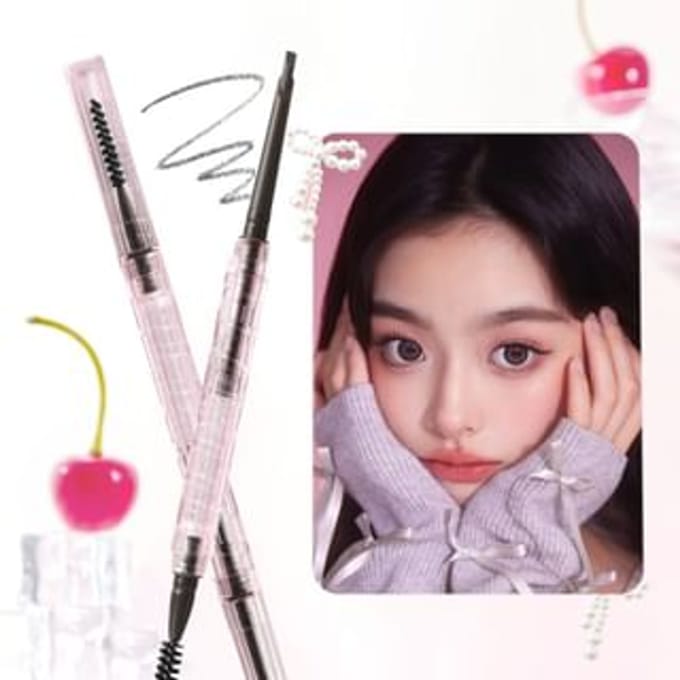 FLORTTE - Solid Small Machete Eyebrow Pencil (04-06) #05 Latte Brown - 110mg