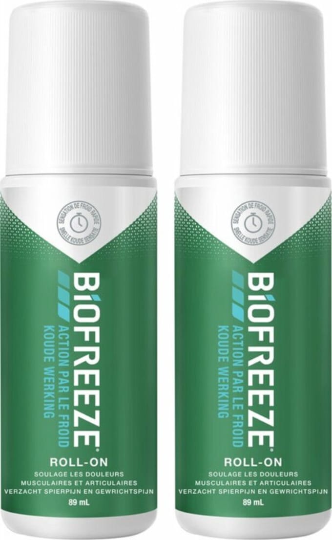 Biofreeze Cold Action Gel Roller - 2 x 84 gr - Voordeelverpakking