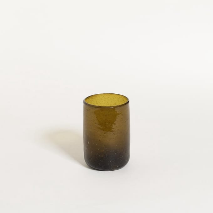 The Table Amsterdam Bubble Waterglas - 300 ml - Olive Oil