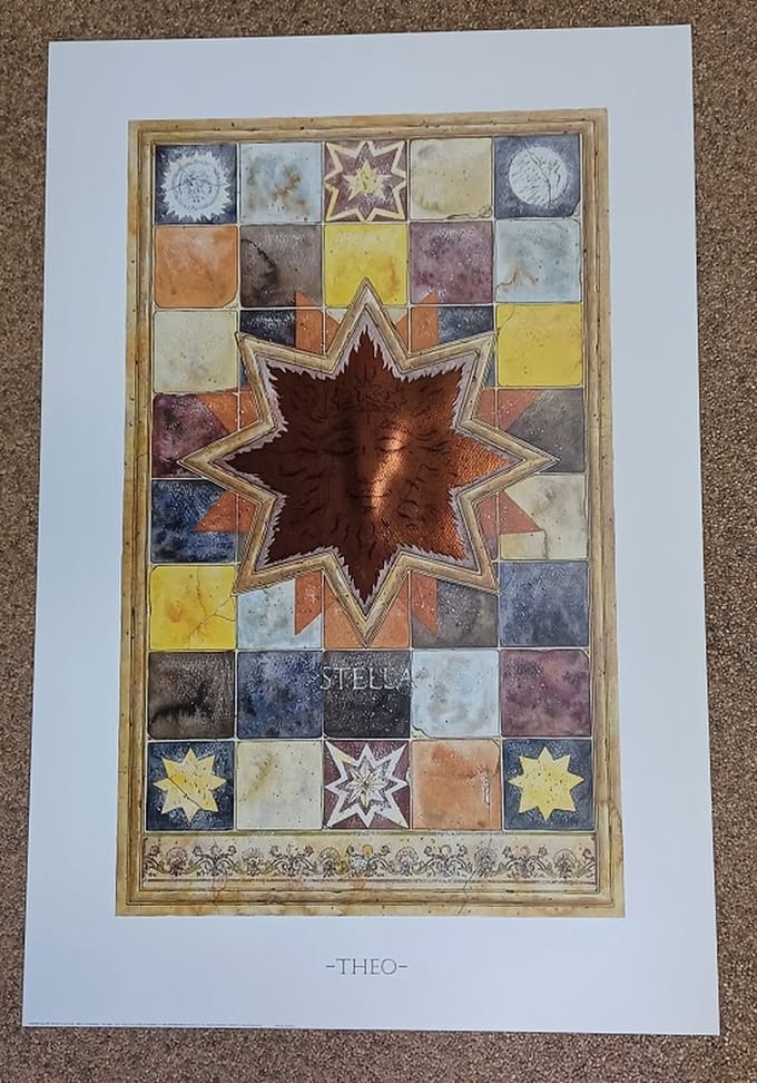 poster Verkerke Theo Schildkamp - Stella 62 x 93 cm