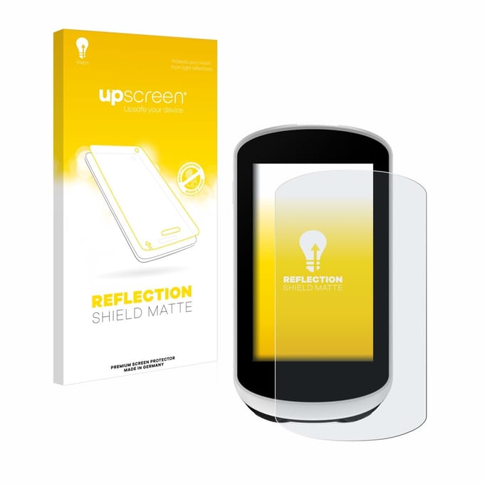 upscreen - Screenprotector voor Garmin Edge Explore 2 - Folie Beschermfolie anti glare matte