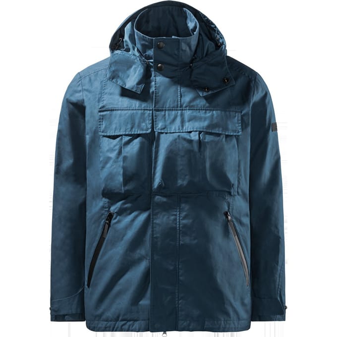 Jack Wolfskin Tech Lab The Utility heren marine jas