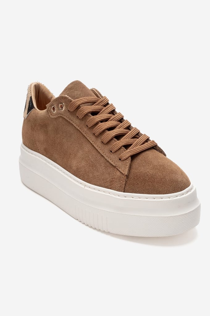 Nera Leren Casual Sneaker Dames
