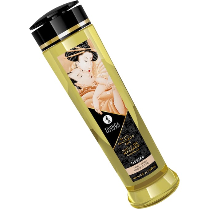 Shunga - Massageolie - Desire Vanilla - Vanille