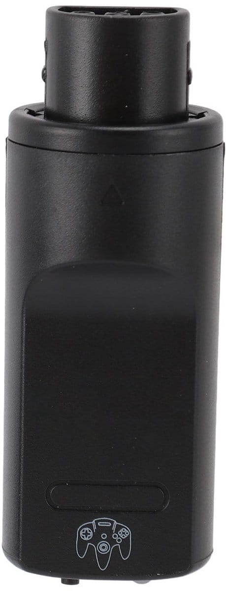 Dailygoody - Draadloze Controller Adapter - BT Controller Converter - Lage latentie - Zwart - Rumble ondersteuning - Voor N64 Console