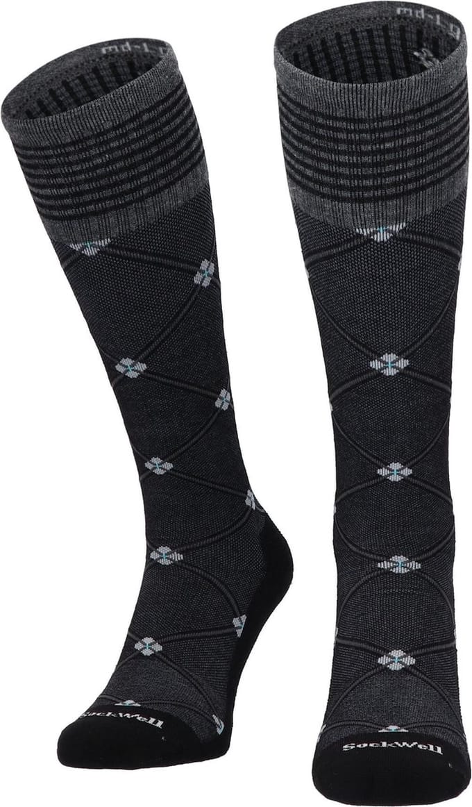 Sockwell - Elevation - Dames - Compressiekousen - Zwart