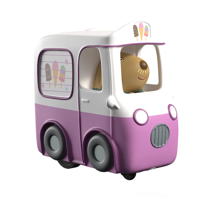 Peppa Pig - Whizz Around Little Vechicle Ice Van Speelfiguren & personages