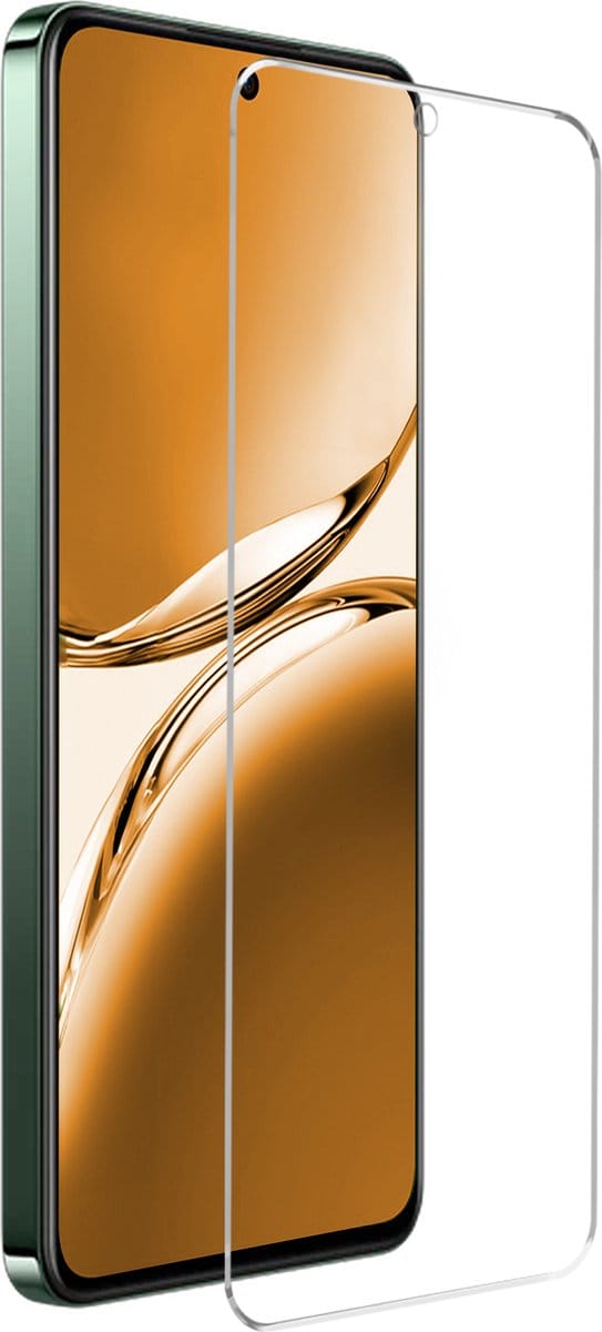 Screenprotector - Geschikt voor Oppo Reno 12 F - Extra Sterk - Gehard Glas - Beschermglas - Tempered Glass - Screen Protector