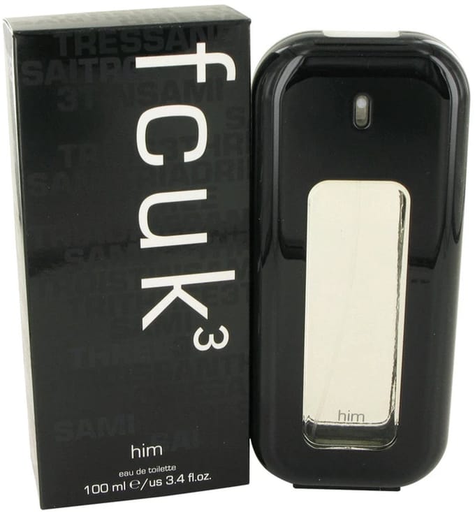 FCUK 3 Eau De Toilette Him 100 ml - Voor Mannen