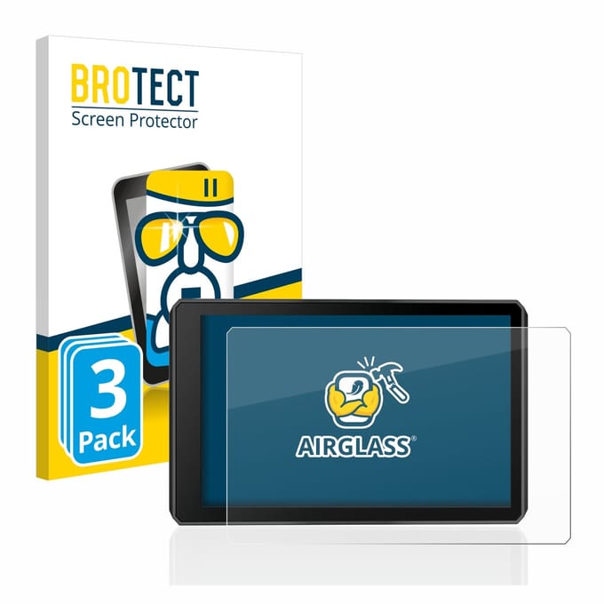 Screenprotector 3 Stuks voor Garmin zumo XT2 Beschermglas transparant