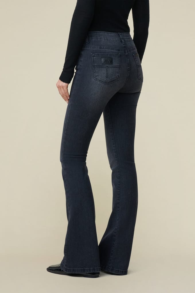 Lois Raval 16 Enzyme Black Taglia: W24L32 | Pantaloni larghi Outlet | Donna | Nero