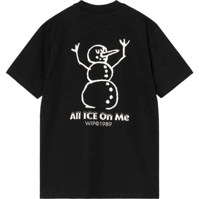 Carhartt Wip Ice T-shirt Zwart
