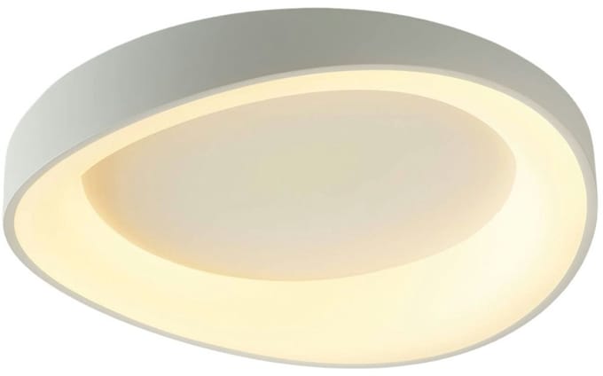 Kosilum - Belina - Plafondlamp - Wit - Metaal en acryl