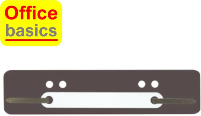 Snelhechtstrip Office Basics - PP - 25 stuks - bruin