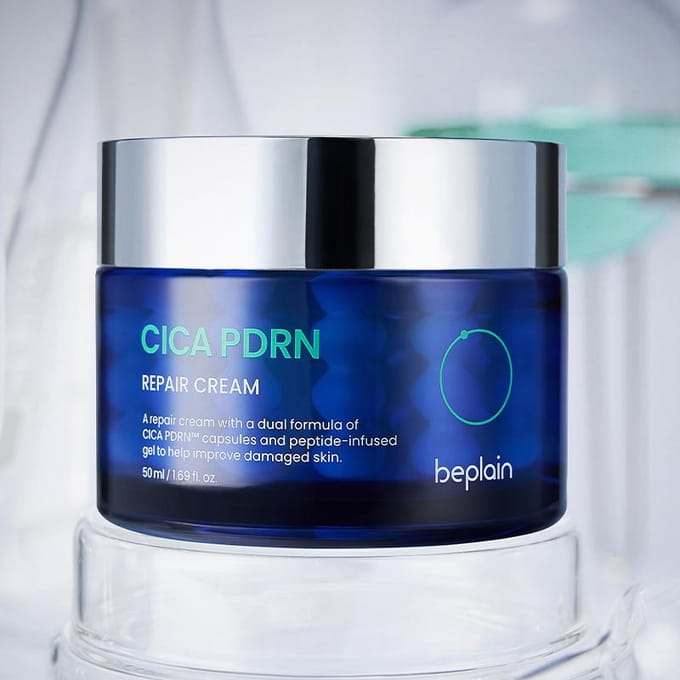 [beplain] Cica PDRN Herstellende Crème 50ml gray