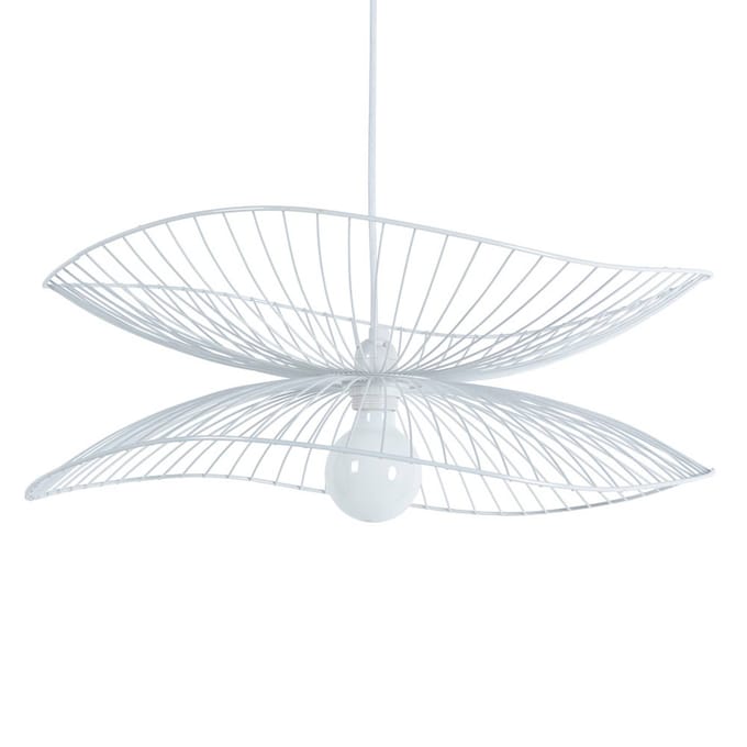 Forestier Lillebule S hanglamp, 56 cm, wit