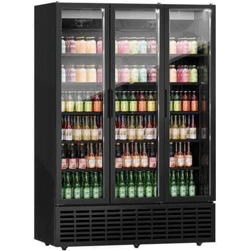 GGM Gastro Getränkekühlschrank - 1500 Liter - mit 3 Glastüren