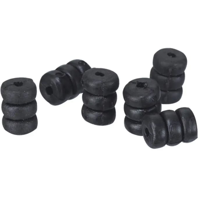 Set van 200 thermoplastische rubber O-ringen voor fietskabels Alhonga TPR