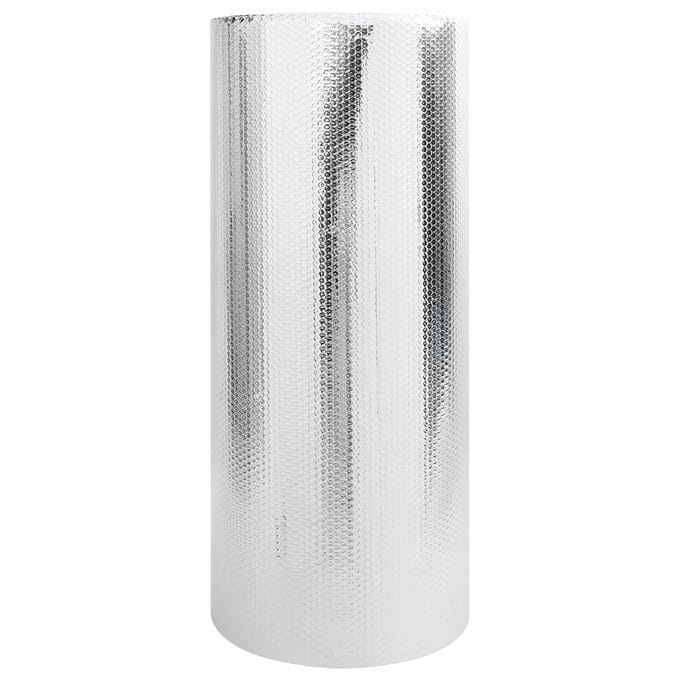 vidaXL Radiatorfolie Zilver 5 x 1 m Polyetheen