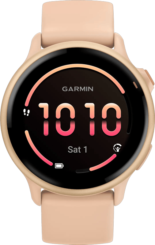 Garmin Vivoactive 6 - Smartwatch - Sporthorloge- Health - Fitness - 42 mm - Roze (Pink Dawn)