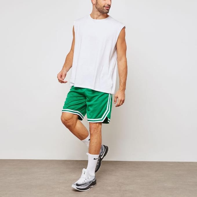 Nike Boston Celtics Icon Edition Swingman Basketbalshorts Heren Onderstukken Groen AJ5587-312 M white