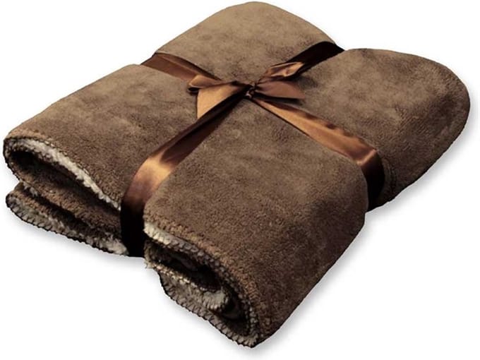 D- Unique Living | Coby plaid 130x160cm taupe