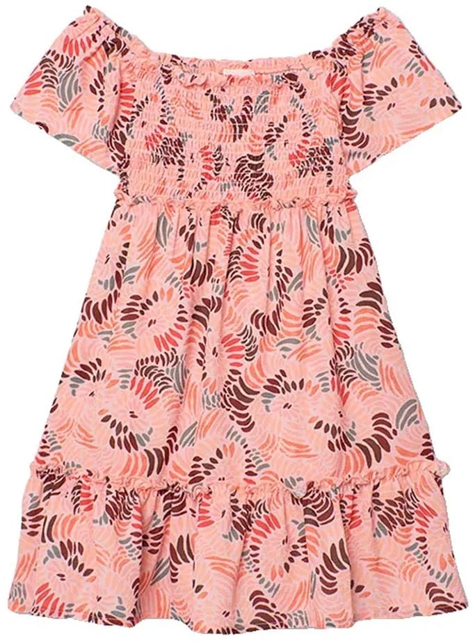 Boboli 433066 Korte Mouw Jurk Roze 14 Years Meisje