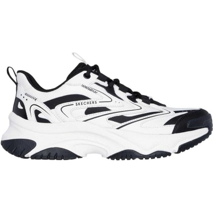 Skechers Dames Moonhiker Logo Sneakers (Wit/Zwart)