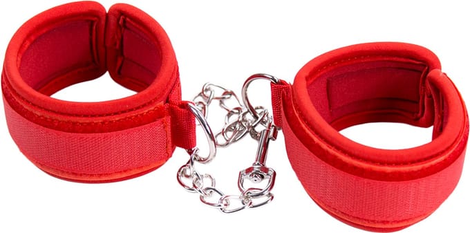 Smart Moves - Handboeien met Klittenband - Rood
