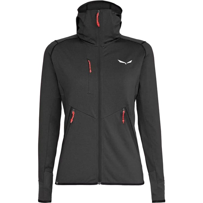 Hybride damesjack met capuchon Salewa Agner