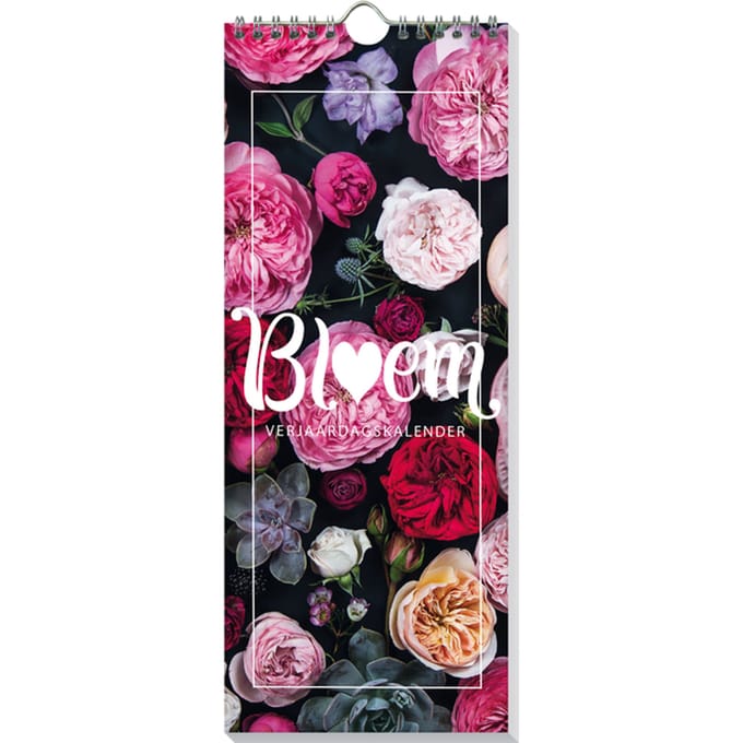 Verjaardagskalender - Bloemen