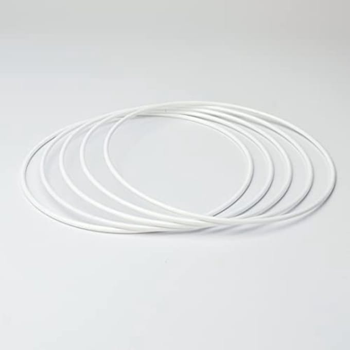 Metalen Ring Draadring 10x 100mm voor Wikkeltechniek
