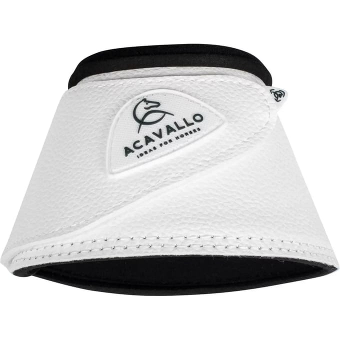 Kappen voor paard van synthetisch leer met klittenbandsluiting Acavallo