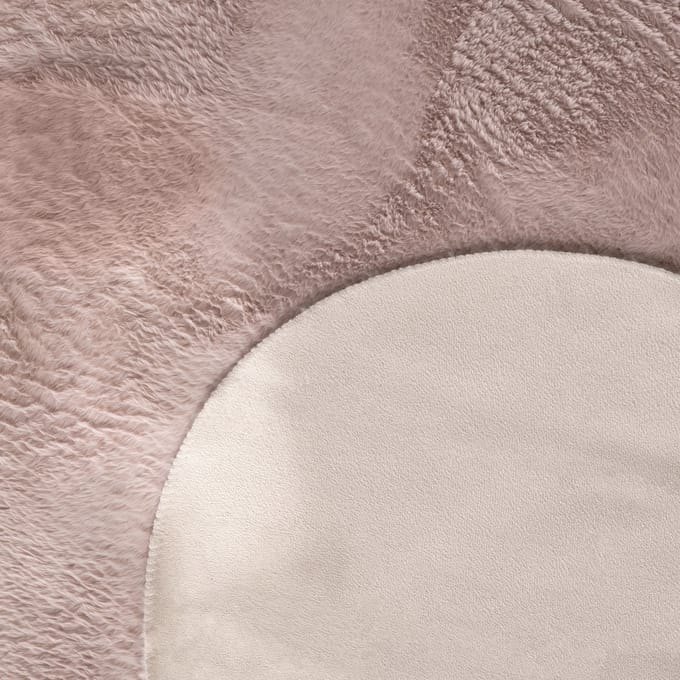 Vachtkleed Pelsa roze 100x200 cm pelsvorm