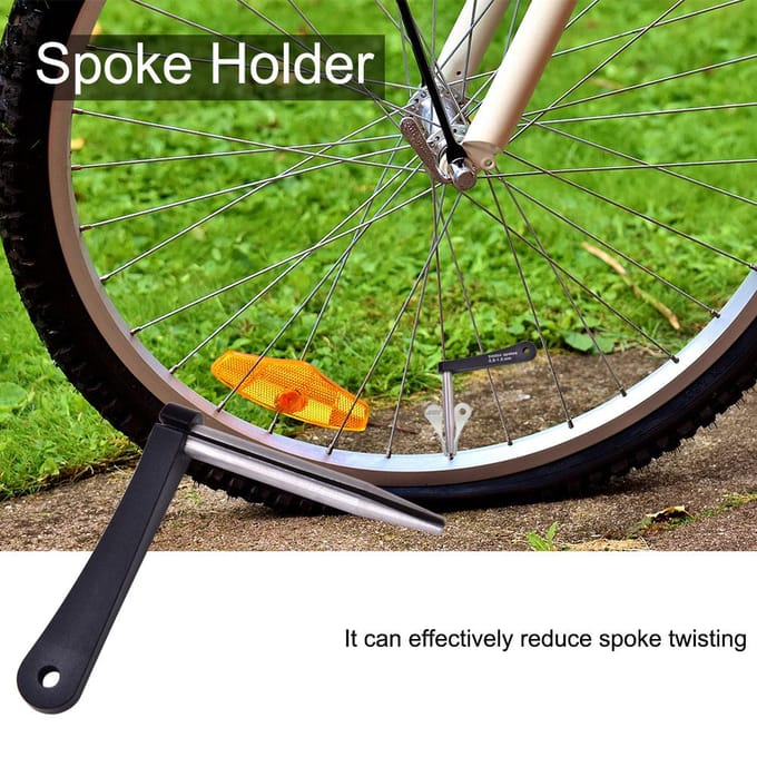 Duurzaam Wielspaak Houder Gereedschap voor 0,8 mm 1,0 mm Spaken Reparatie Accessoire green