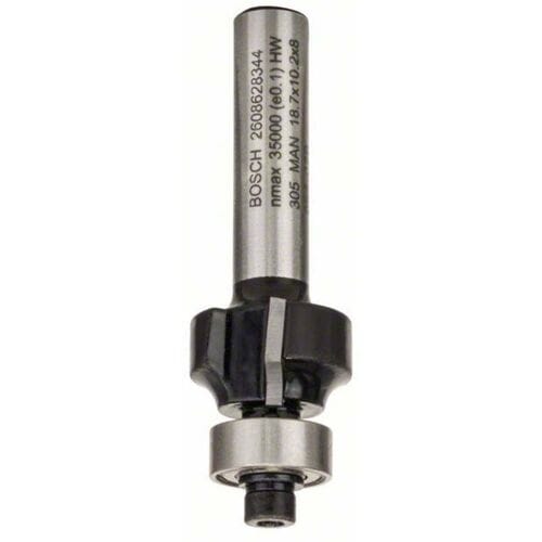 Bosch Accessories Afrondfrees Standard for Wood, 8 mm, R1 3 mm, L 10,2 mm, G 53 mm