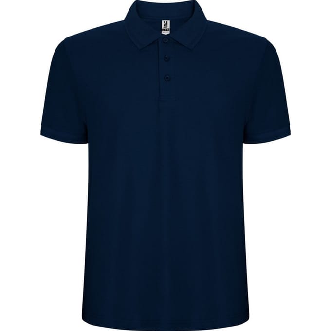Roly Heren Pegaso Premium Effen Polo Shirt (Marineblauw)